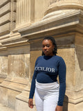 Thermisches T-Shirt Occilior Marineblau