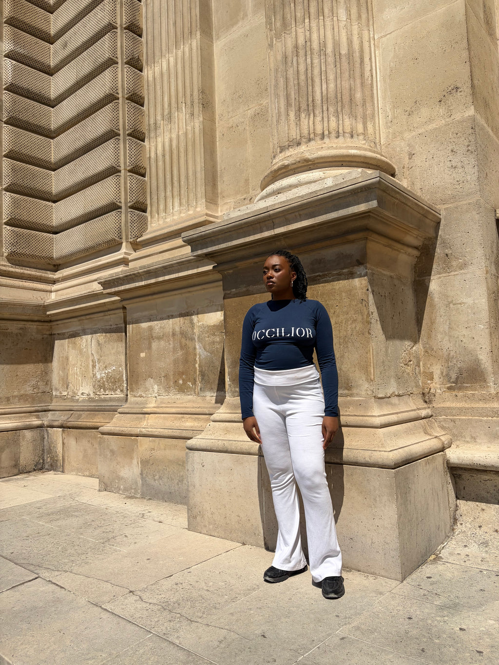 Thermisches T-Shirt Occilior Marineblau