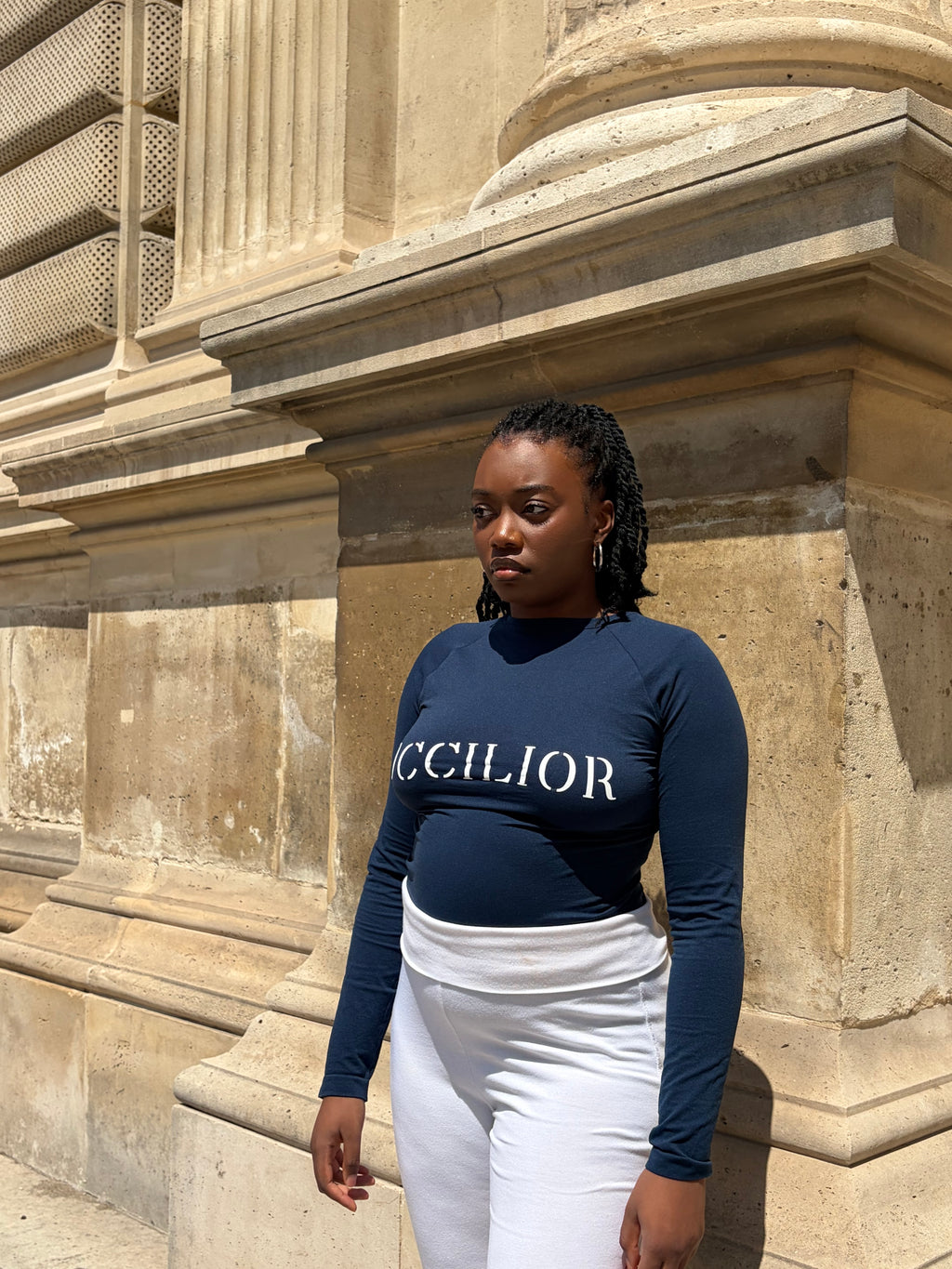 Thermisches T-Shirt Occilior Marineblau
