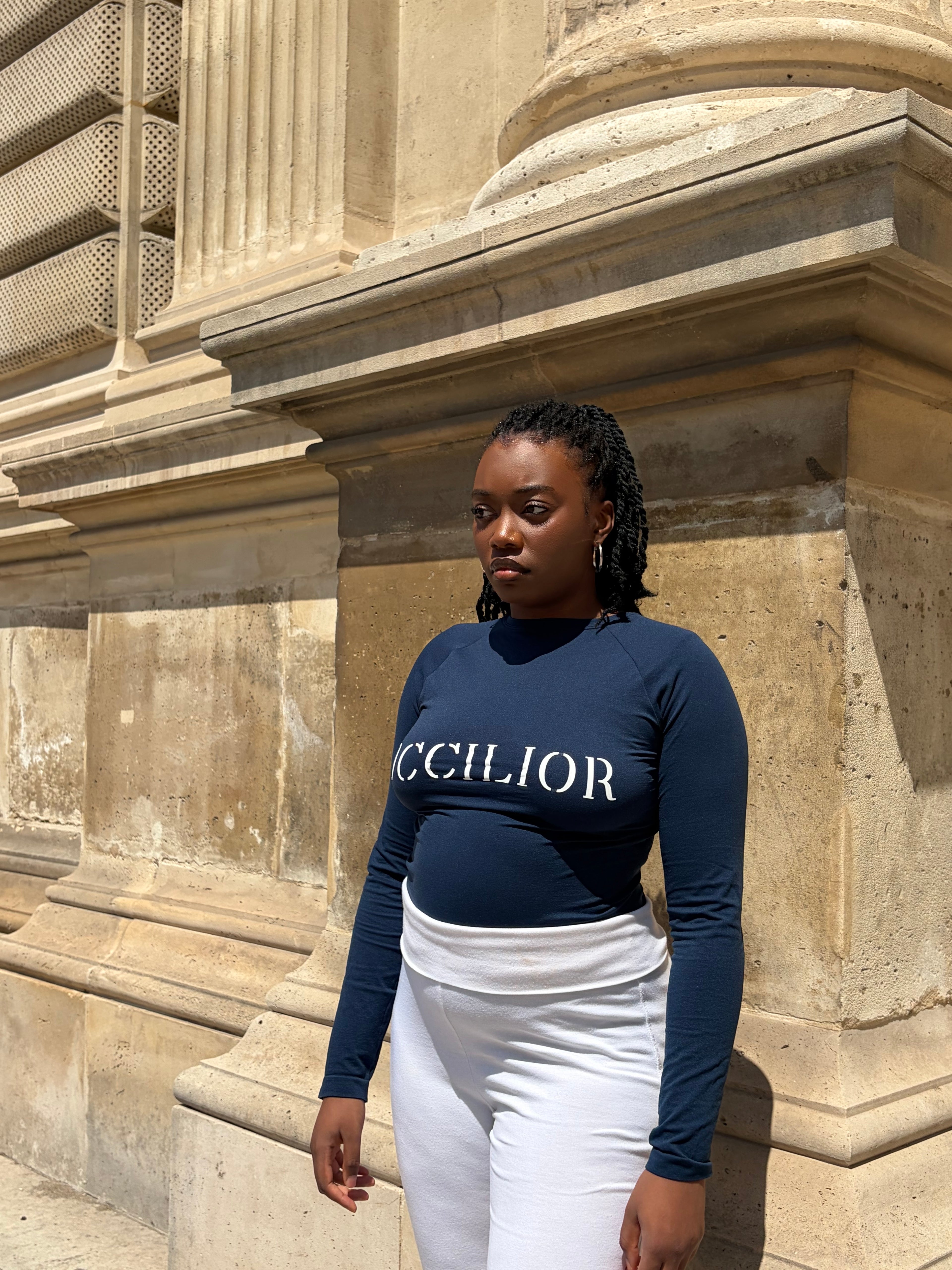 Thermisches T-Shirt Occilior Marineblau