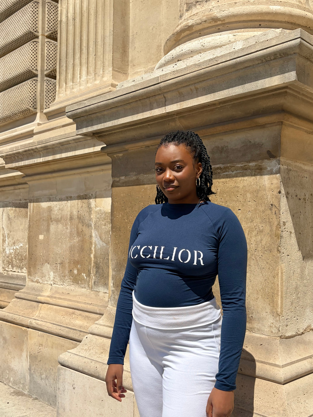 Thermisches T-Shirt Occilior Marineblau