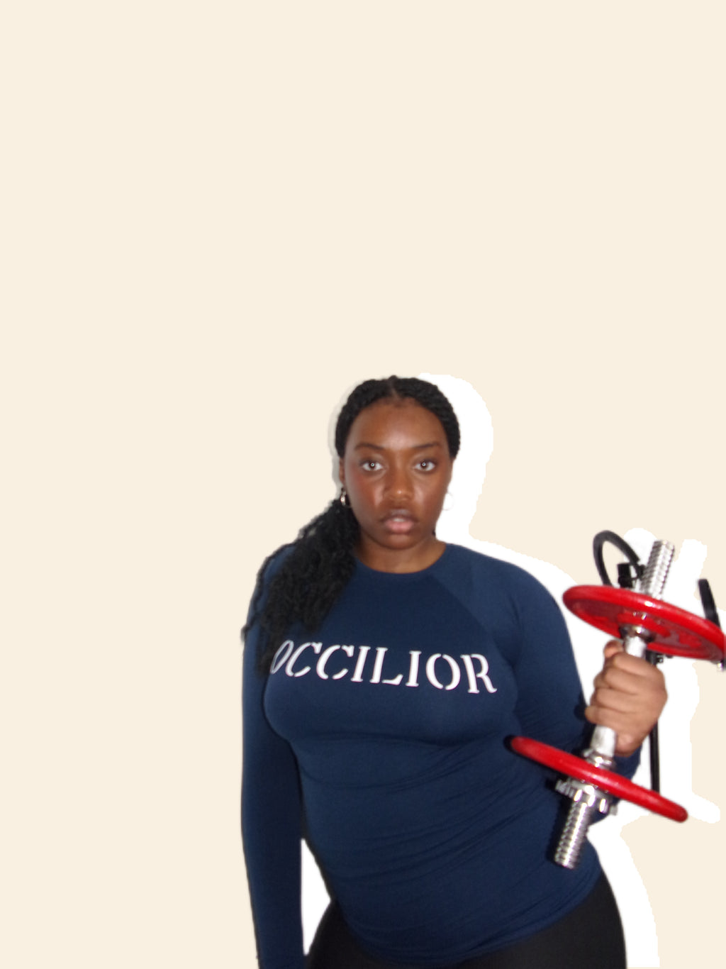 T-shirt thermique Occilior Bleu marine